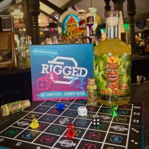 Partyspel Rigged + Tiki Tiki Fles (700ml)
